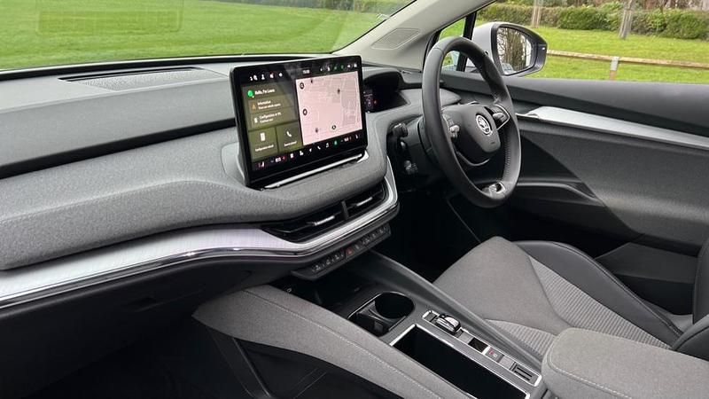 Used Skoda Enyaq iV 210 kW (286 HP) 2024 Moon white SUV