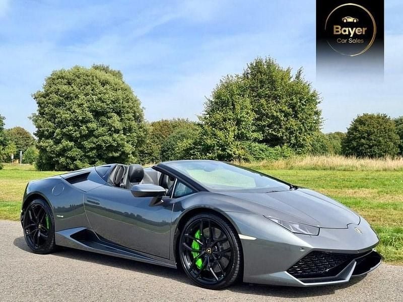 Used Lamborghini Huracán 610 HP (448 kW) 2017 Grey Cabriolet