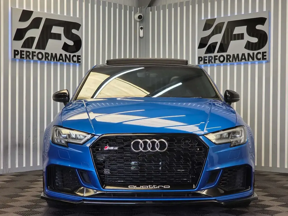 Used Audi RS3 Sport 516 HP (379 kW) 2019 Blue Sedan
