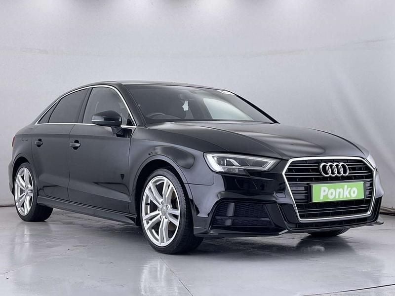 Black Used 2018 Audi A3 S-Line Sedan | £12,490 (Super price) - Image 1/4