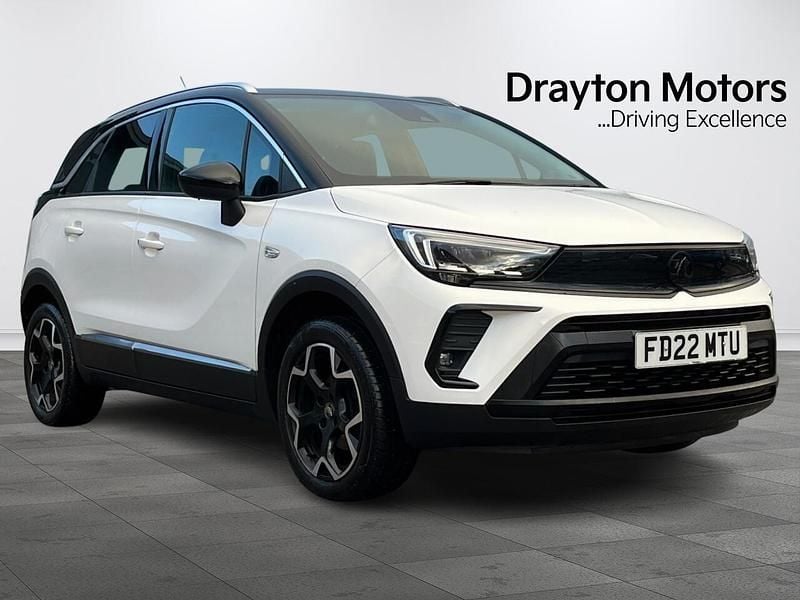 Used Vauxhall Crossland Ultimate 110 HP (80 kW) 2022 White SUV