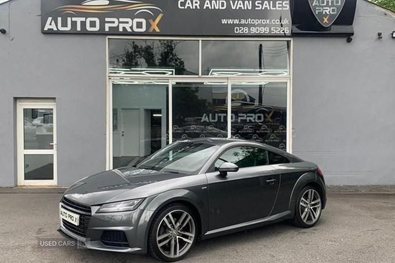 Used Audi TT S-Line 184 HP (135 kW) 2016 Grey Coupe