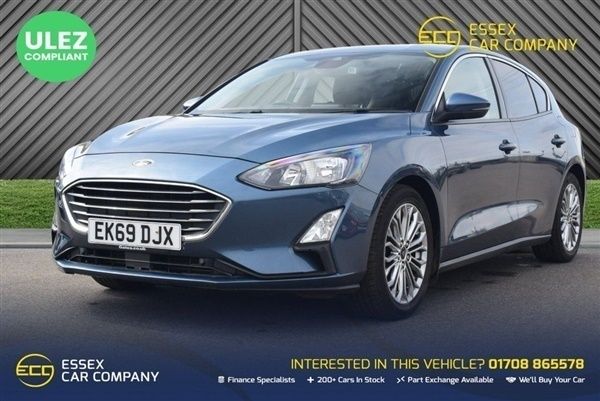 Blue Used 2019 Ford Focus Titanium X Hatchback | £10,720 (Fair price) - Image 1/1