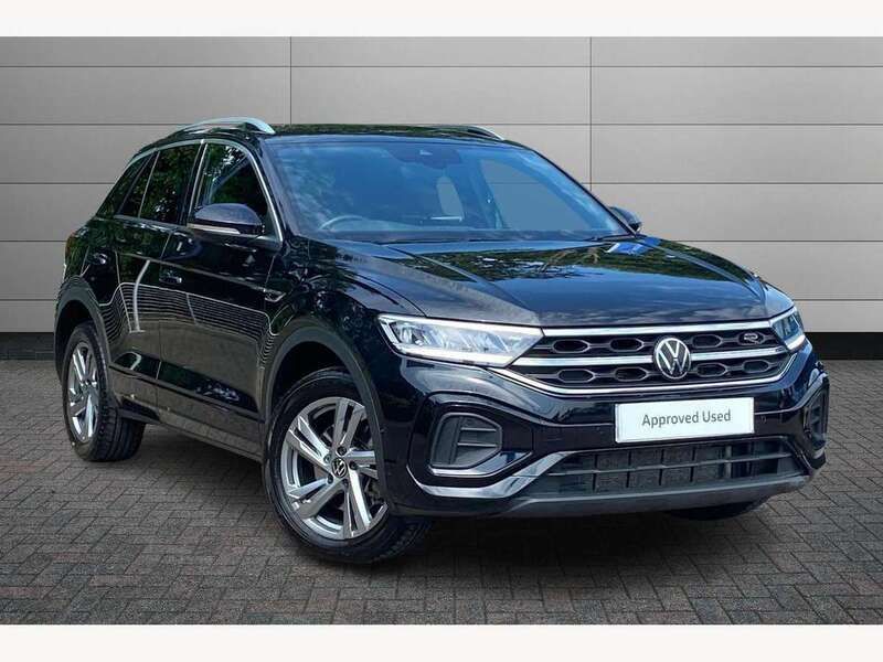 Black Used 2022 VW T-Roc R-line SUV | £20,950 (Fair price) - Image 1/4
