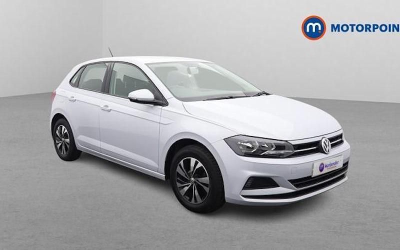 Usado VW Polo SE 95 HP (69 kW) 2019 Prateado Citadino
