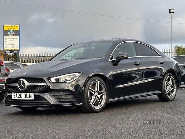 Black Used 2020 Mercedes 220 AMG line Coupe | £21,490 (Fair price) - Image 1/4