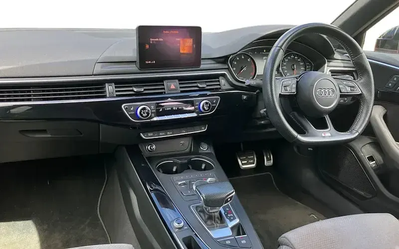 Used Audi A4 Black Edition 190 HP (139 kW) 2019 Red Estate