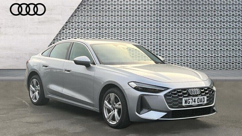 Silver Used 2025 Audi A5 Sport Coupe | £38,990 (Expensive) - Image 1/4