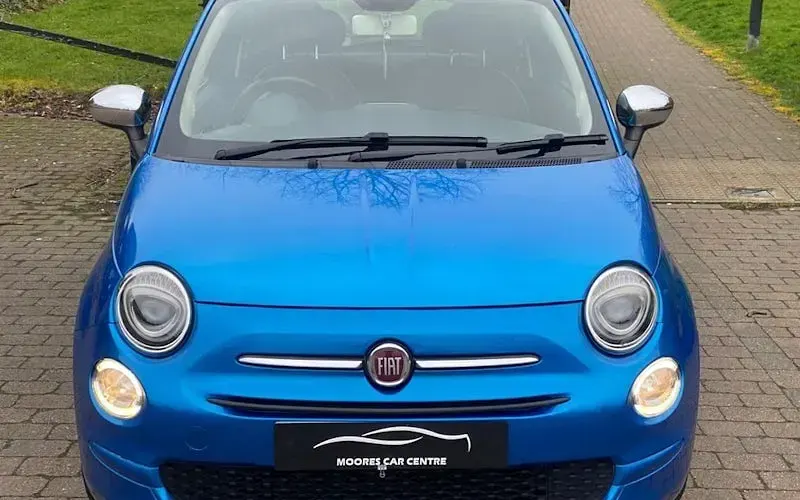 Used Fiat 500 Mirror 69 HP (50 kW) 2017 Blue Hatchback