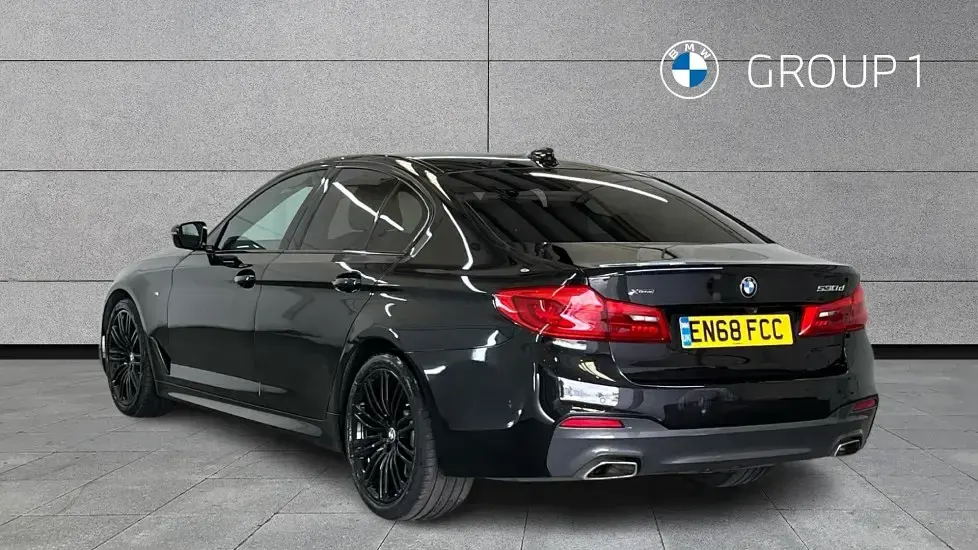 Used BMW 530 M Sport 261 HP (191 kW) 2018 Black