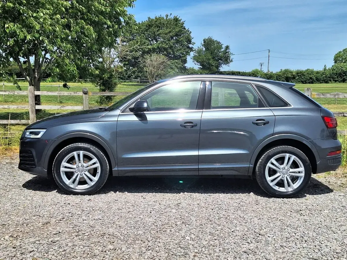 Used Audi Q3 S-Line 150 HP (110 kW) 2015 Grey SUV