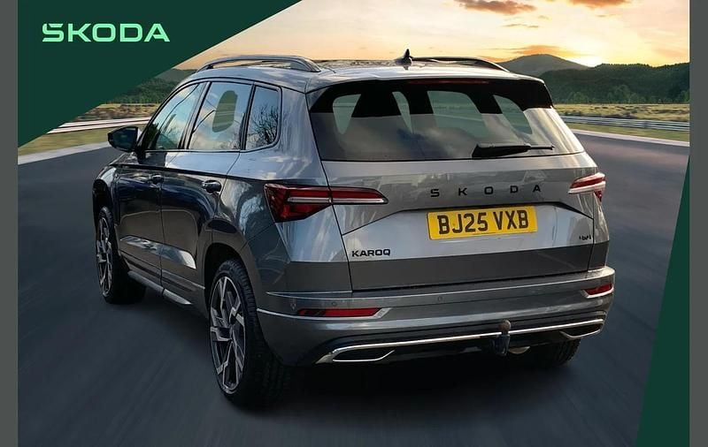 Used Skoda Karoq SportLine 150 HP (110 kW) 2025 Grey SUV