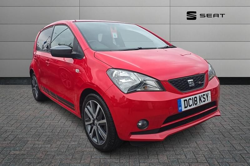 Used Seat Mii FR-Line 73 HP (53 kW) 2018 Red Hatchback