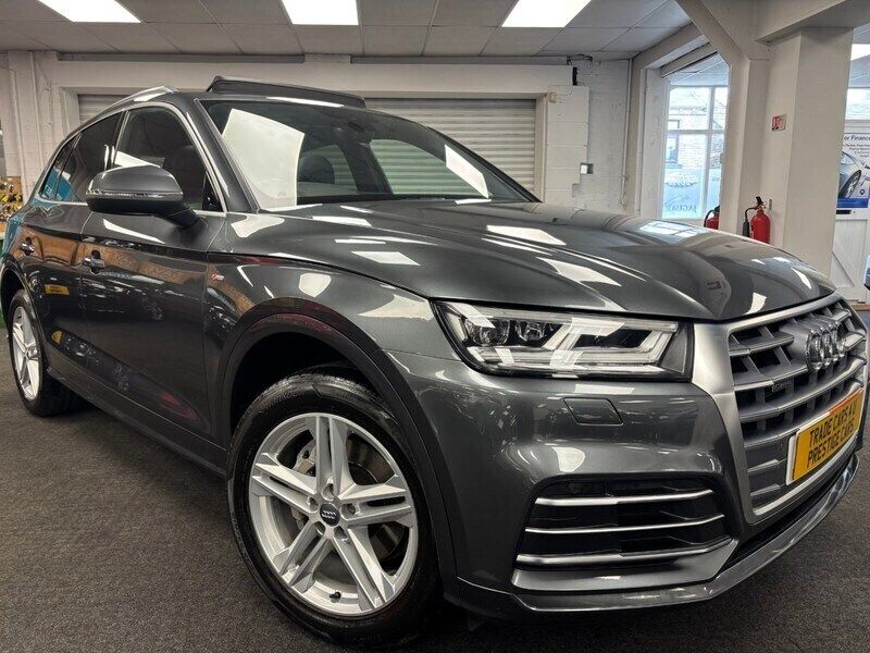 Grey Used 2018 Audi Q5 S-Line SUV | £20,995 (Fair price) - Image 1/2