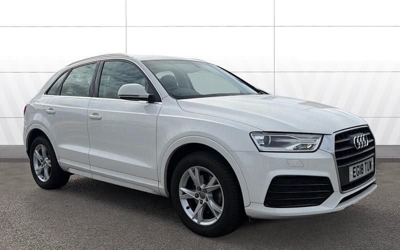 Used Audi Q3 Sport 150 HP (110 kW) 2018 White SUV