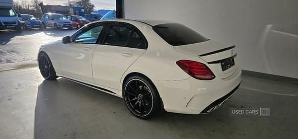 Used Mercedes C200 AMG line 136 HP (100 kW) 2016 White Sedan