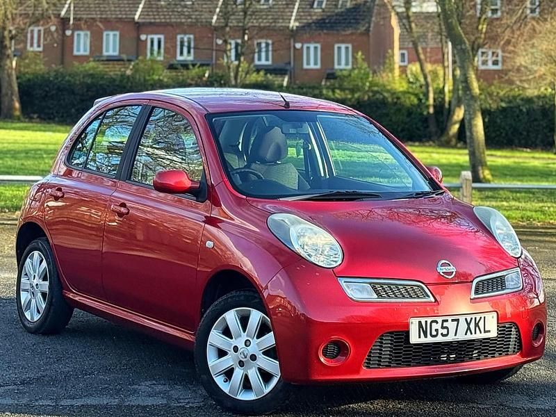 Used Nissan Micra Acenta+ 79 HP (58 kW) 2008 Red Hatchback