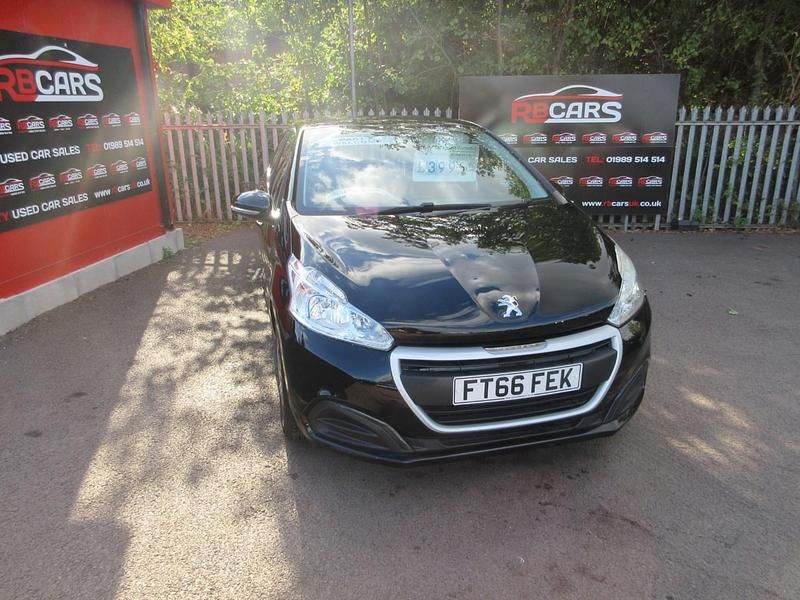 Black Used 2017 Peugeot 208 Access Hatchback | £3,995 (Fair price) - Image 1/4