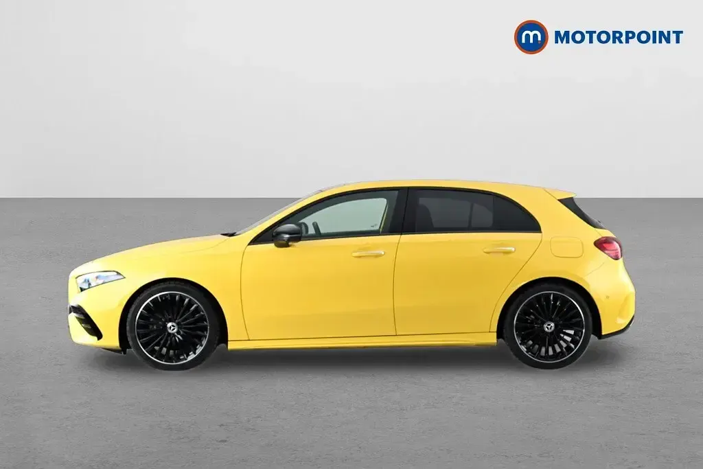 Used Mercedes A200 Exclusive 163 HP (119 kW) 2023 Yellow Hatchback