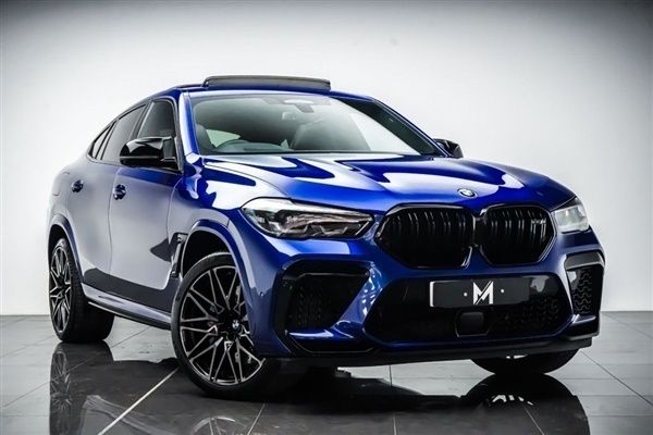 Blue Used 2022 BMW X6 M Competition Edition SUV | £69,995 (Fair price) - Image 1/4