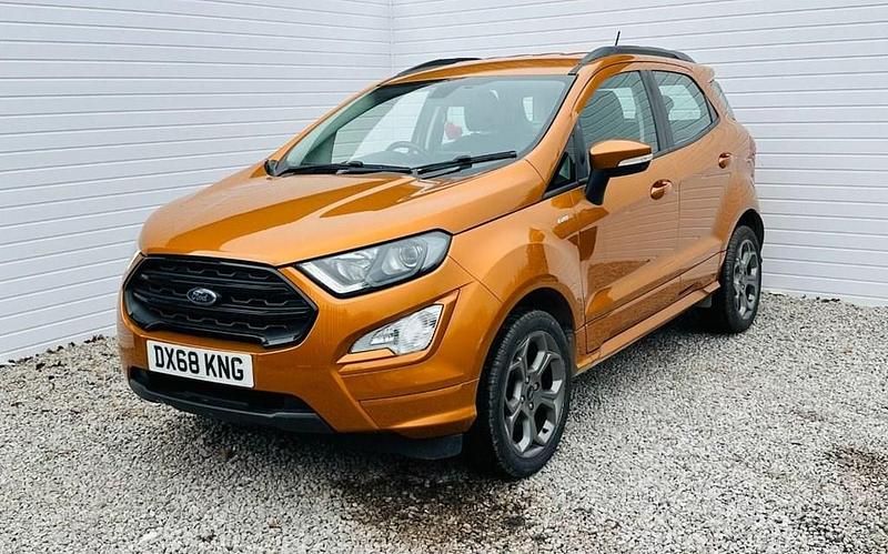 Used Ford Ecosport ST-Line 140 HP (102 kW) 2018 Orange SUV