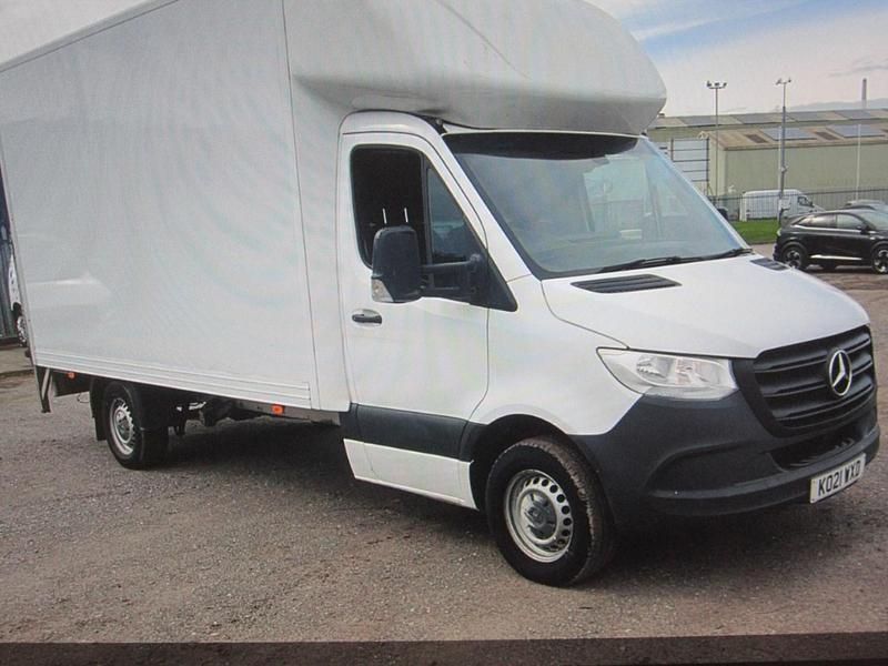 Begagnad Mercedes Sprinter 163 HK (119 kW) 2021 Vit Van