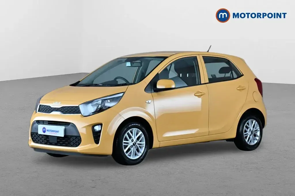 Used Kia Picanto 2023 Yellow Hatchback