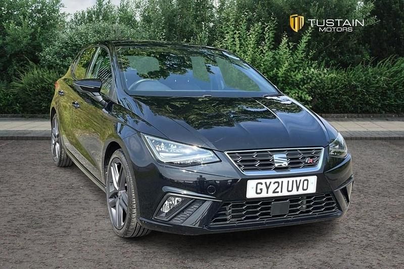 Midnight black Used 2021 Seat Ibiza FR Sport Hatchback | £14,299 (Fair price) - Image 1/1