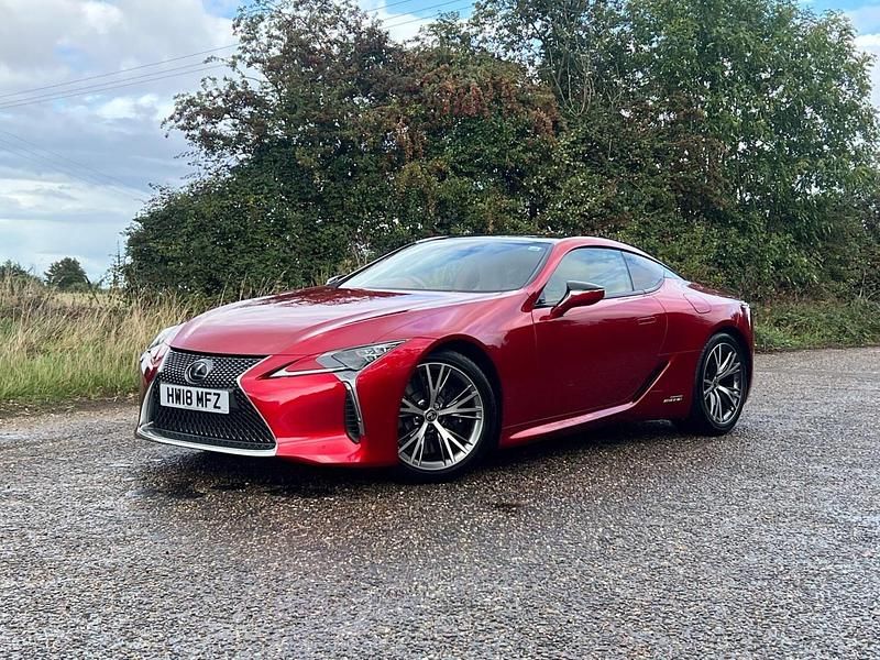 Red Used 2018 Lexus LC 500 Coupe | £51,948 - Image 1/4