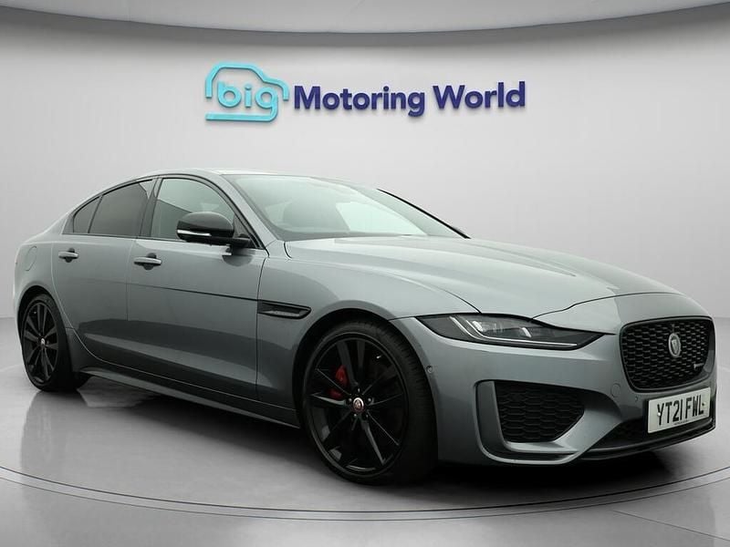 Grey Used 2021 Jaguar XE R-Dynamic Sedan | £16,500 (Fair price) - Image 1/4