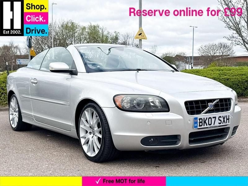 Used Volvo C70 SE Lux 2007 Silver Cabriolet