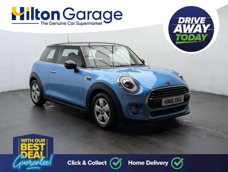 Used Mini Cooper Hatch 136 HP (100 kW) 2018 Blue Hatchback