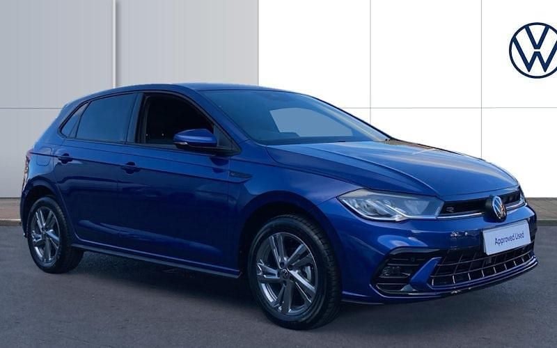 Blue Used 2025 VW Polo R-line Hatchback | £20,415 (Fair price) - Image 1/4