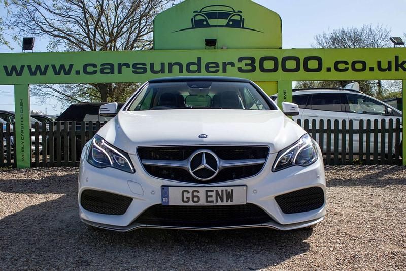 Used Mercedes E350 AMG line 258 HP (189 kW) 2015 White Cabriolet