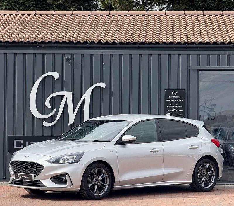 Silver Used 2021 Ford Focus ST-Line Hatchback | £11,490 (Fair price) - Image 1/4