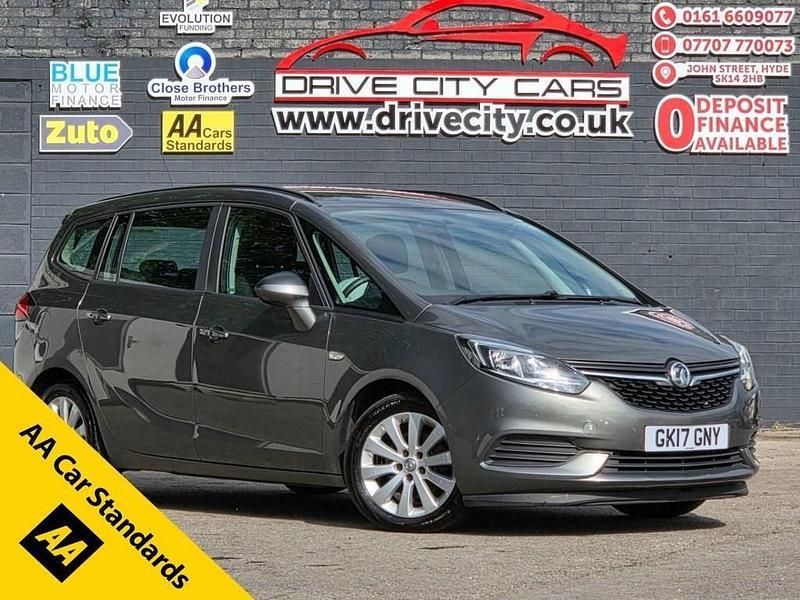 Grey Used 2017 Vauxhall Zafira Tourer Design Edition MPV | £7,995 (Fair price) - Image 1/4