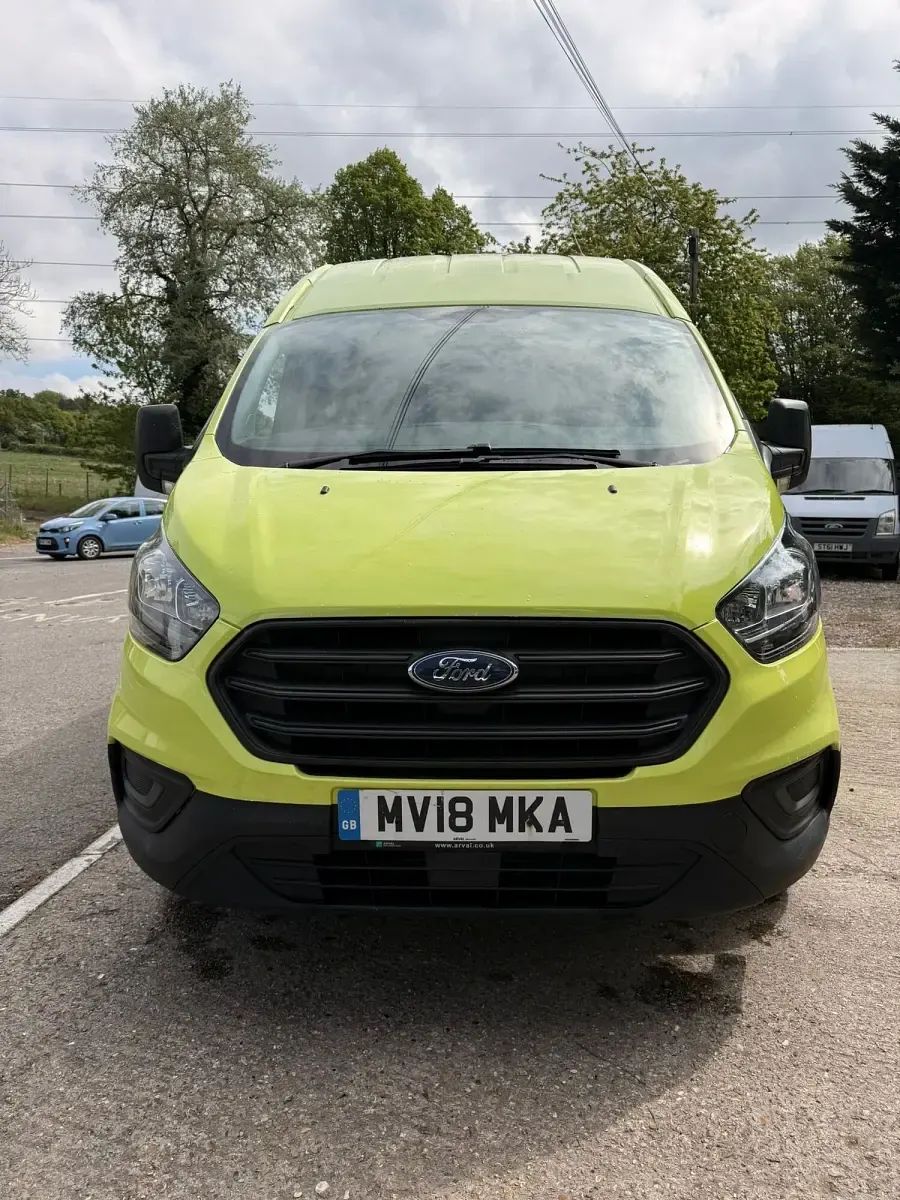 Used Ford Transit Custom 2018 Green Van