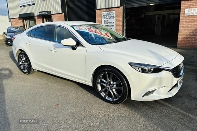 White Used 2015 Mazda 6 Inclusive Sedan | £6,495 (Fair price) - Image 1/1