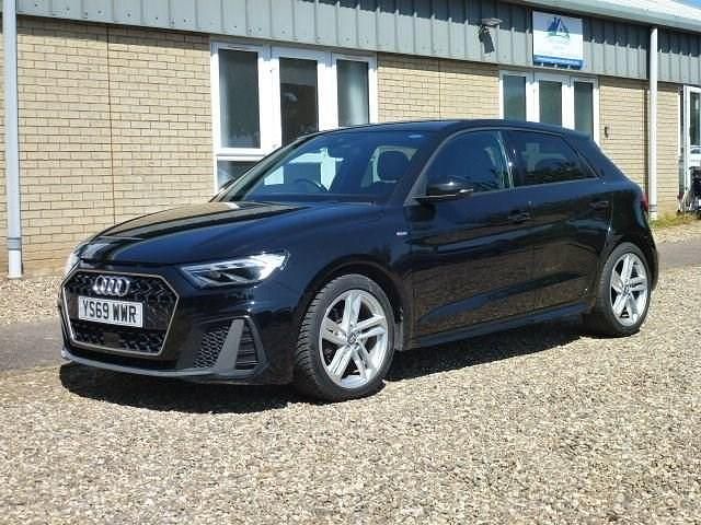 Black Used 2020 Audi A1 Sportback S-Line Hatchback | £14,995 (Fair price) - Image 1/3