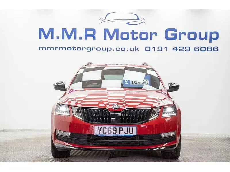 Used Skoda Octavia SportLine 150 HP (110 kW) 2019 Red Estate