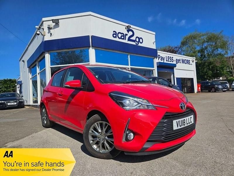 Used Toyota Yaris 111 HP (81 kW) 2018 Red Hatchback