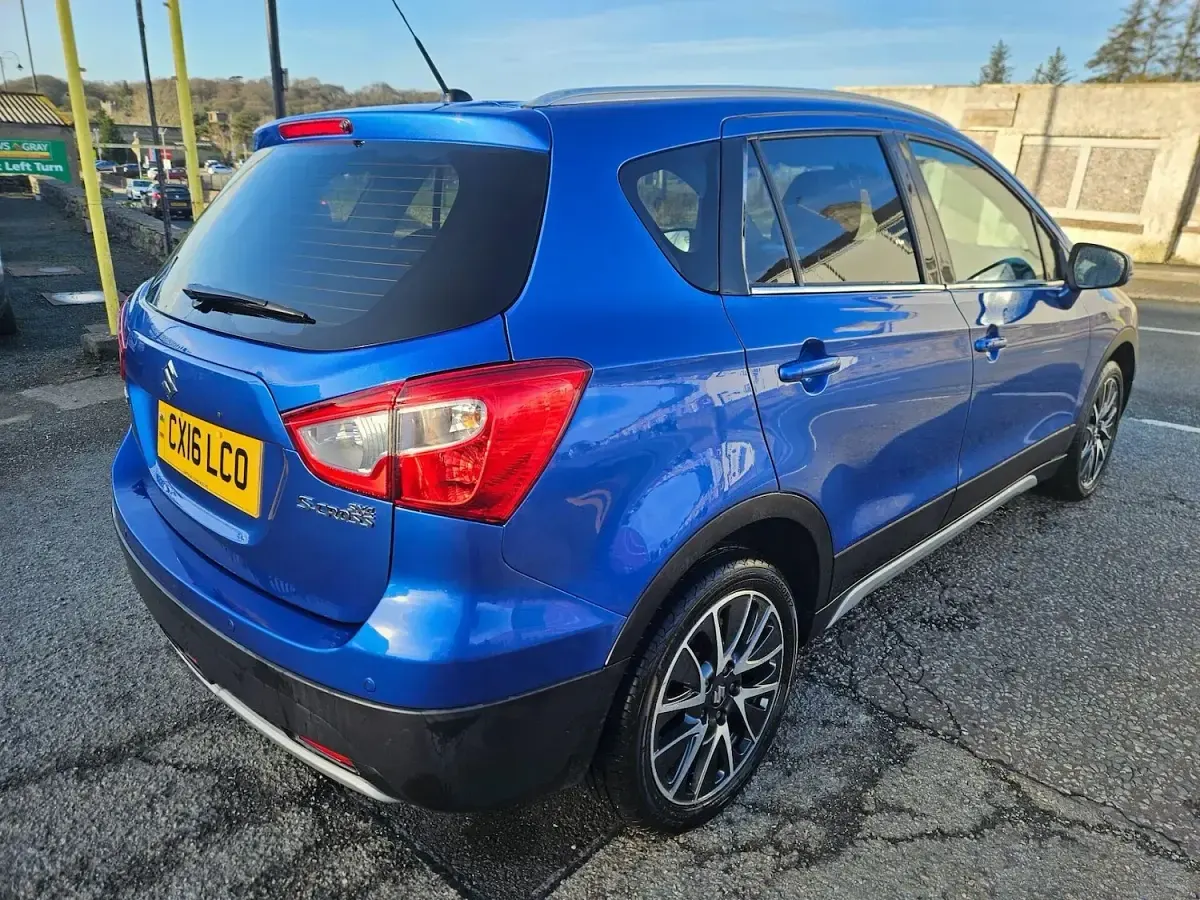 Used Suzuki SX4 S-Cross SZ-T 120 HP (88 kW) 2016 Blue SUV