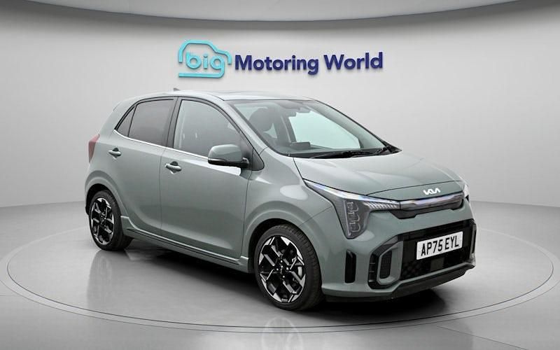 New Kia Picanto GT-Line S 69 HP (50 kW) 2025 Green Hatchback