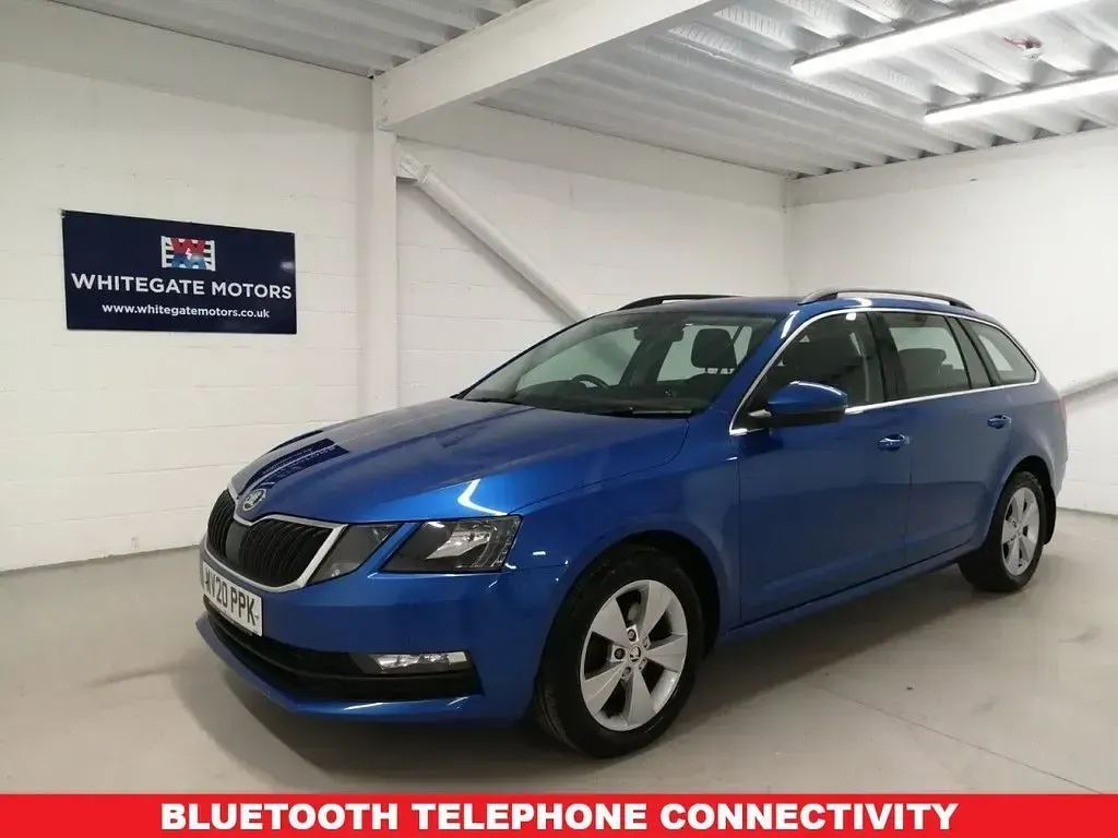 Used Skoda Octavia SE Technology 150 HP (110 kW) 2020 Blue Estate