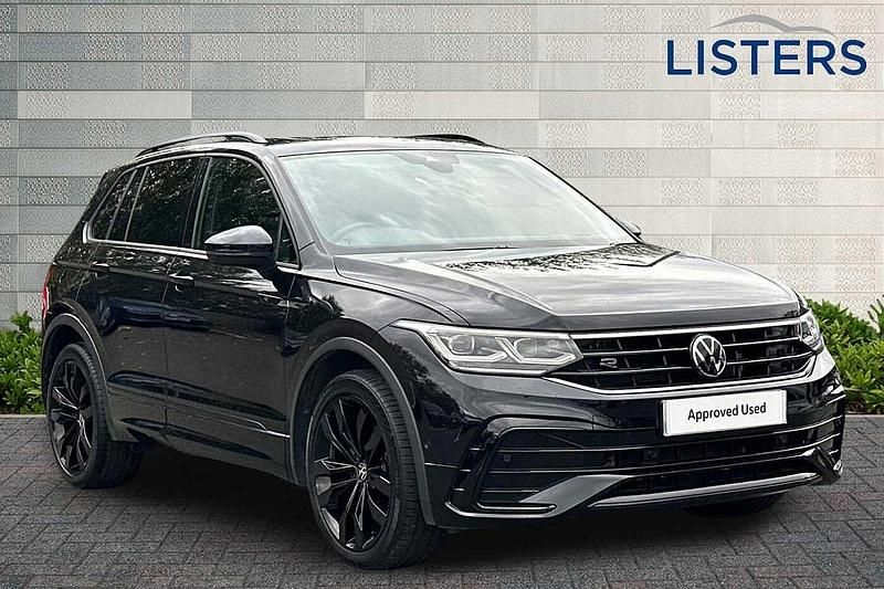 Black Used 2024 VW Tiguan Black Edition SUV | £29,295 (Fair price) - Image 1/4
