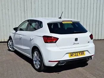 Used Seat Ibiza FR 95 HP (69 kW) 2022 White Hatchback
