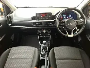 Used Kia Picanto 2023 Yellow Hatchback