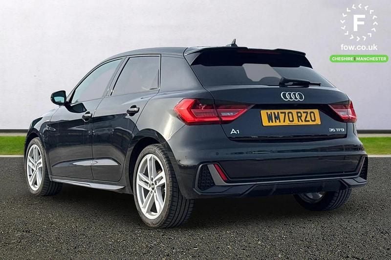 Used Audi A1 Sportback S-Line 150 HP (110 kW) 2021 Black Hatchback