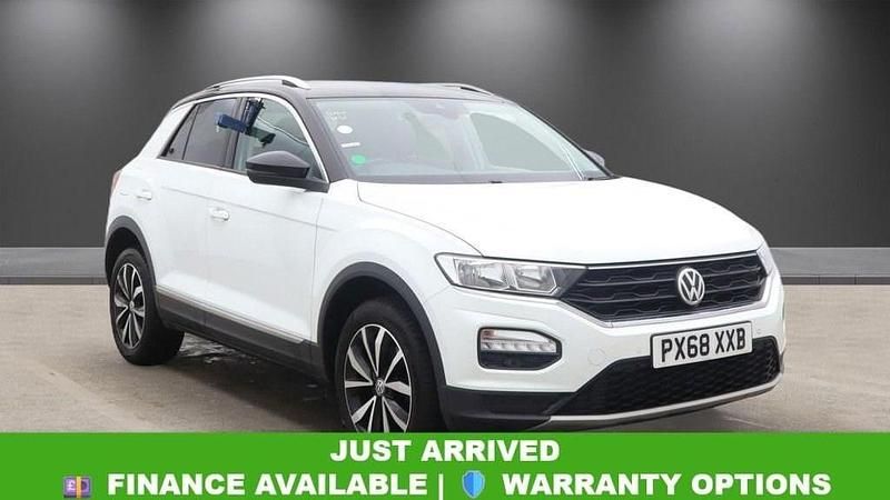 Used VW T-Roc Design 115 HP (84 kW) 2018 White SUV
