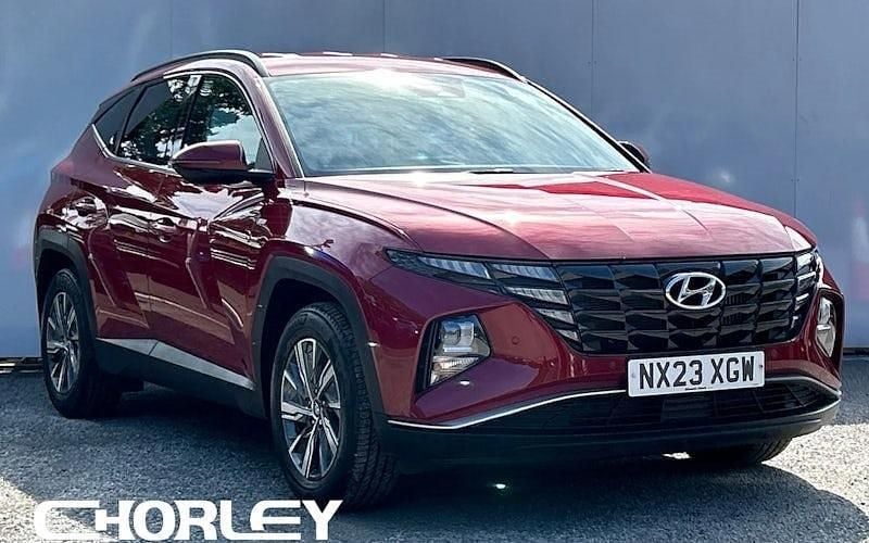 Red Used 2023 Hyundai Tucson SE SUV | £22,304 (Fair price) - Image 1/4